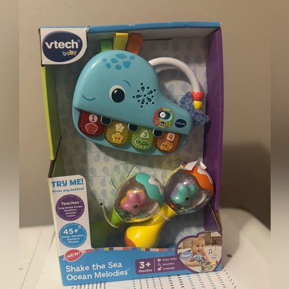 Blue and Green Interactive Learning Toy - Picture 1 of 2